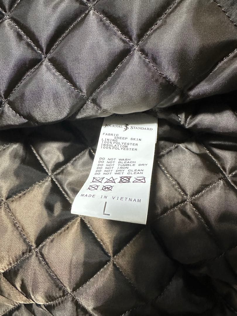 ジャーナルスタンダード　羊革ジャン