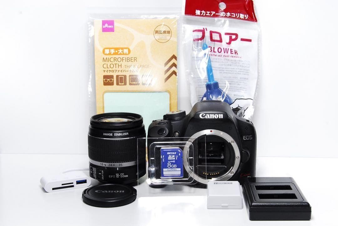 ⭐️手ぶれ補正付き⭐️Canon Kiss X3 キャノン 一眼レフ 初心者向け