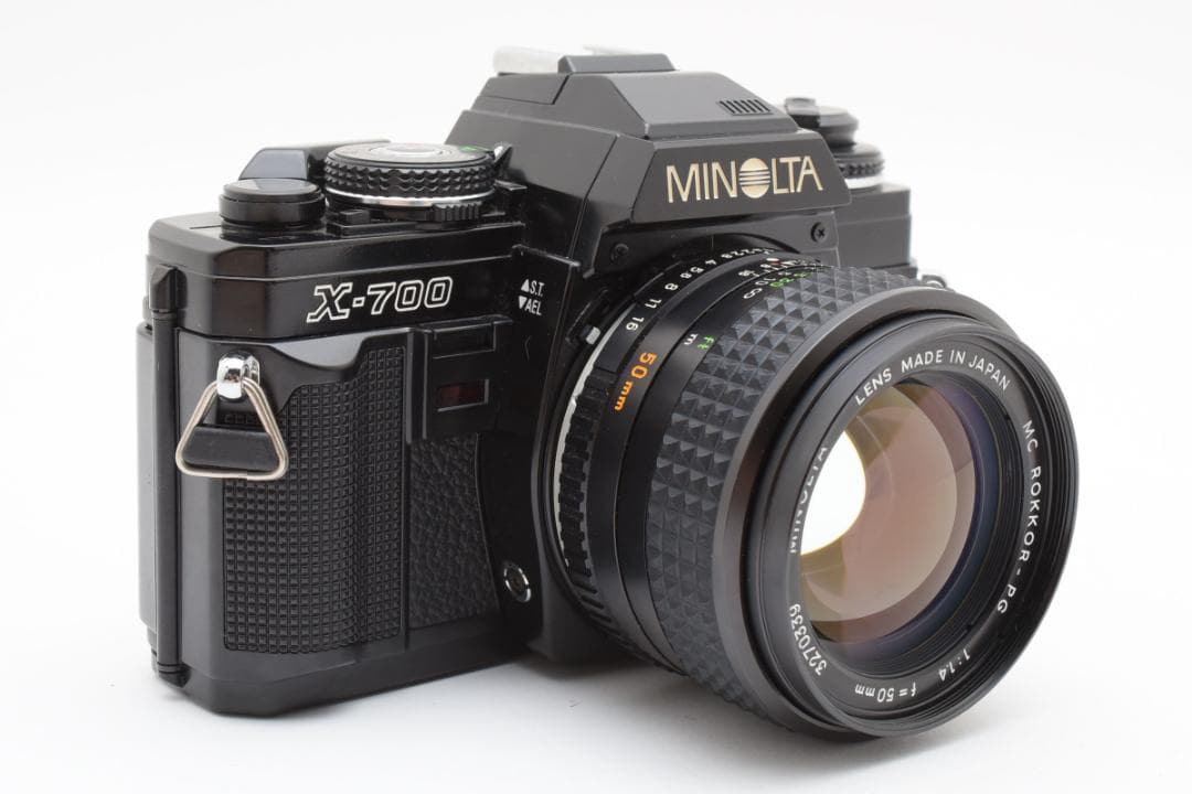 MINOLTA X-700 MC ROKKOR-PG 50 F1.4 和製貴婦人