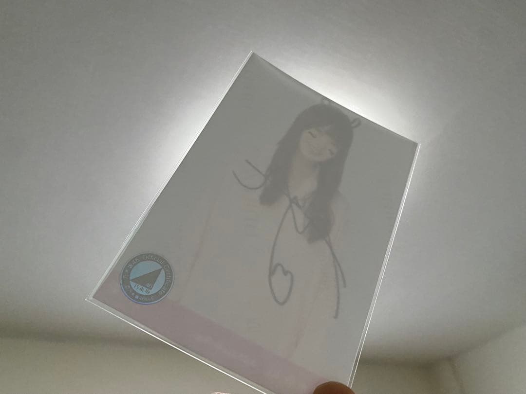 乃木坂46 生写真　パジャマ　小川彩　チュウ　直筆サイン入り　lucky bag