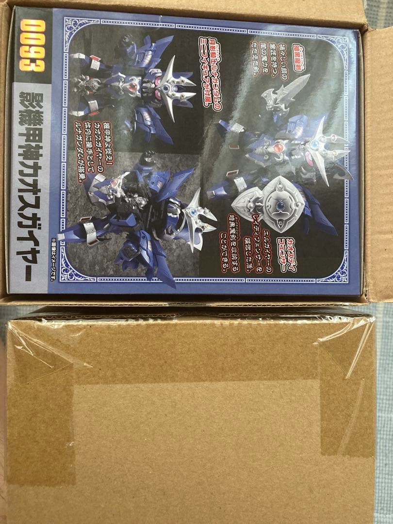 元祖SDガンダム　機甲神エルガイヤー　影機甲神カオスガイヤー 2体セット