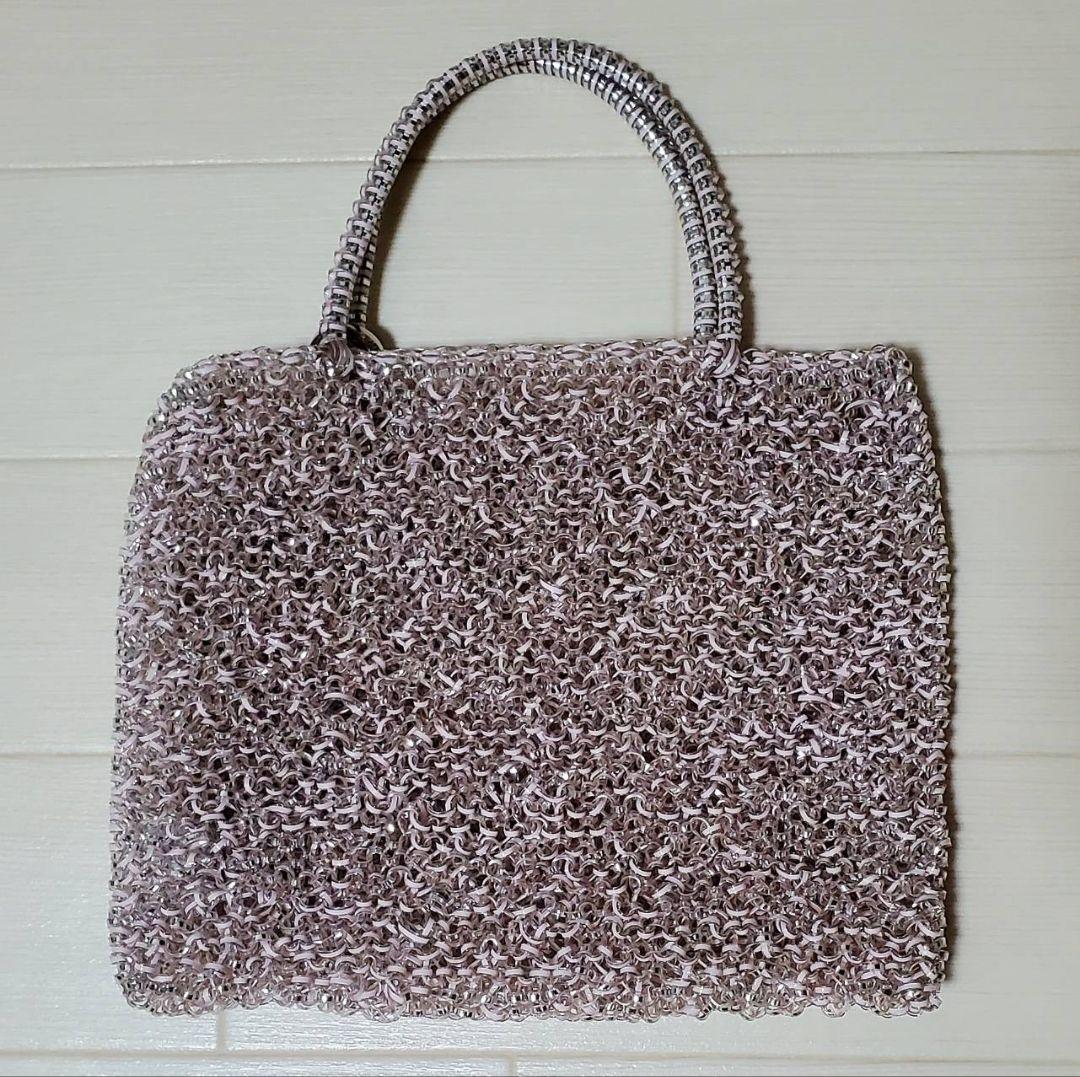 アンテプリマ ワイヤーバッグ フラワービジュー付