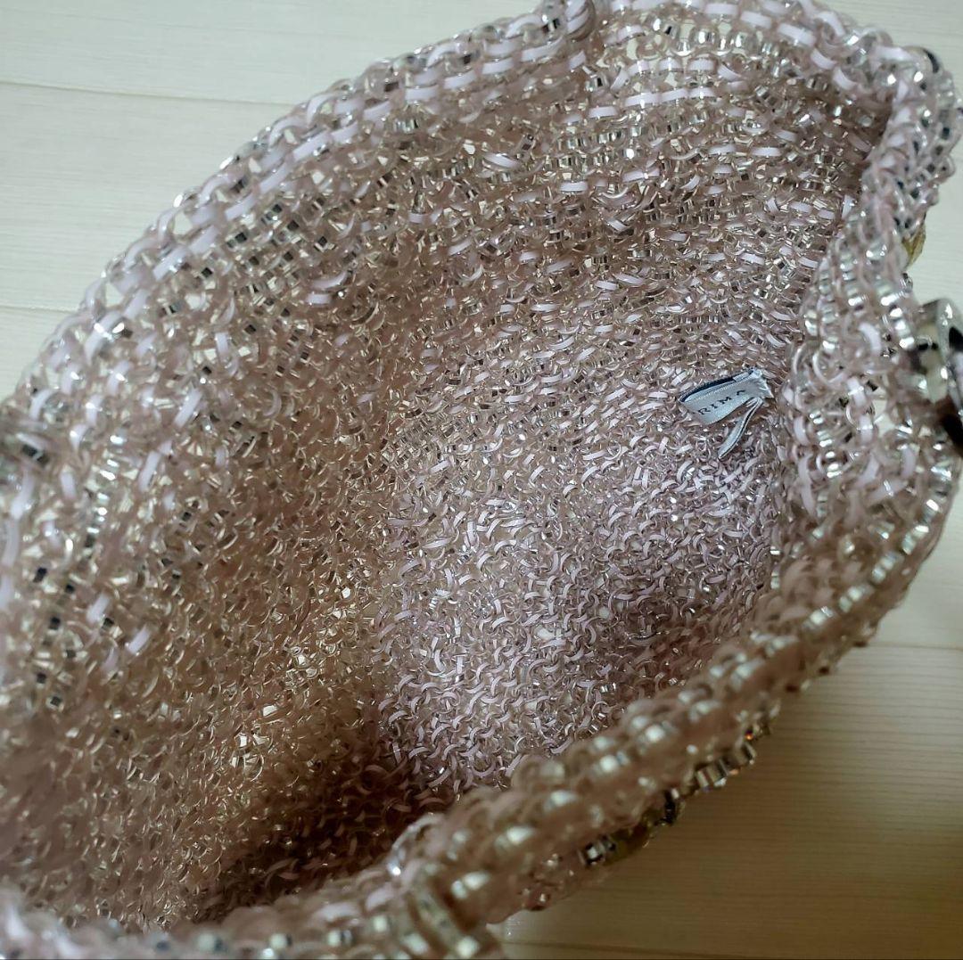 アンテプリマ ワイヤーバッグ フラワービジュー付