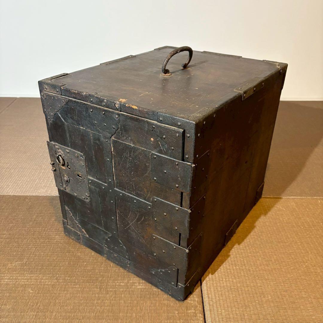 船箪笥 船金庫 古民具 箪笥 銭箱 銭函 時代箪笥 小箪笥 時代箱
