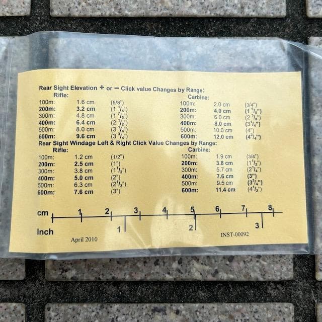 米軍　Knight's Armament BUIS マイクロ　リアナイトナイツ