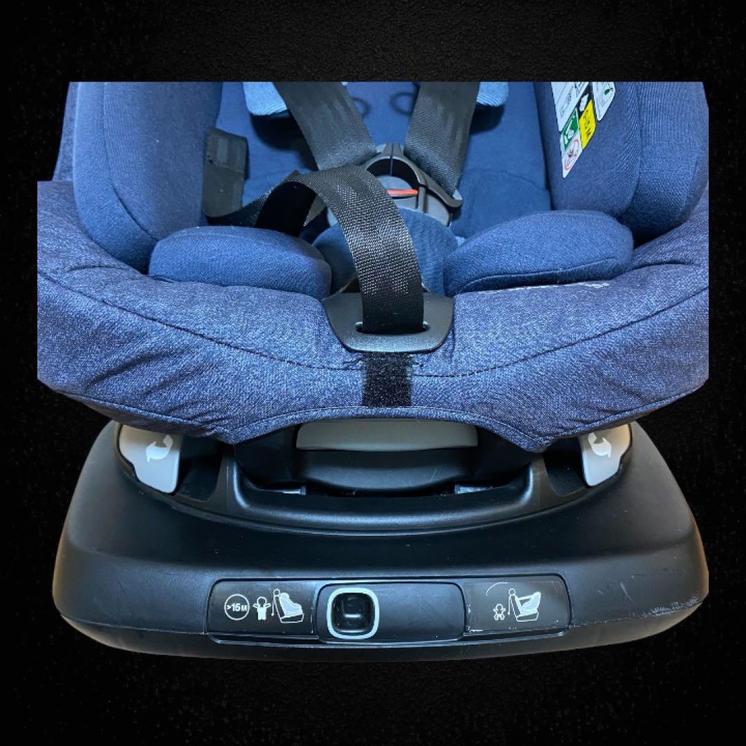 美品✨MAXI-COSI AxissFix Plus ネイビー ISOFIX対応