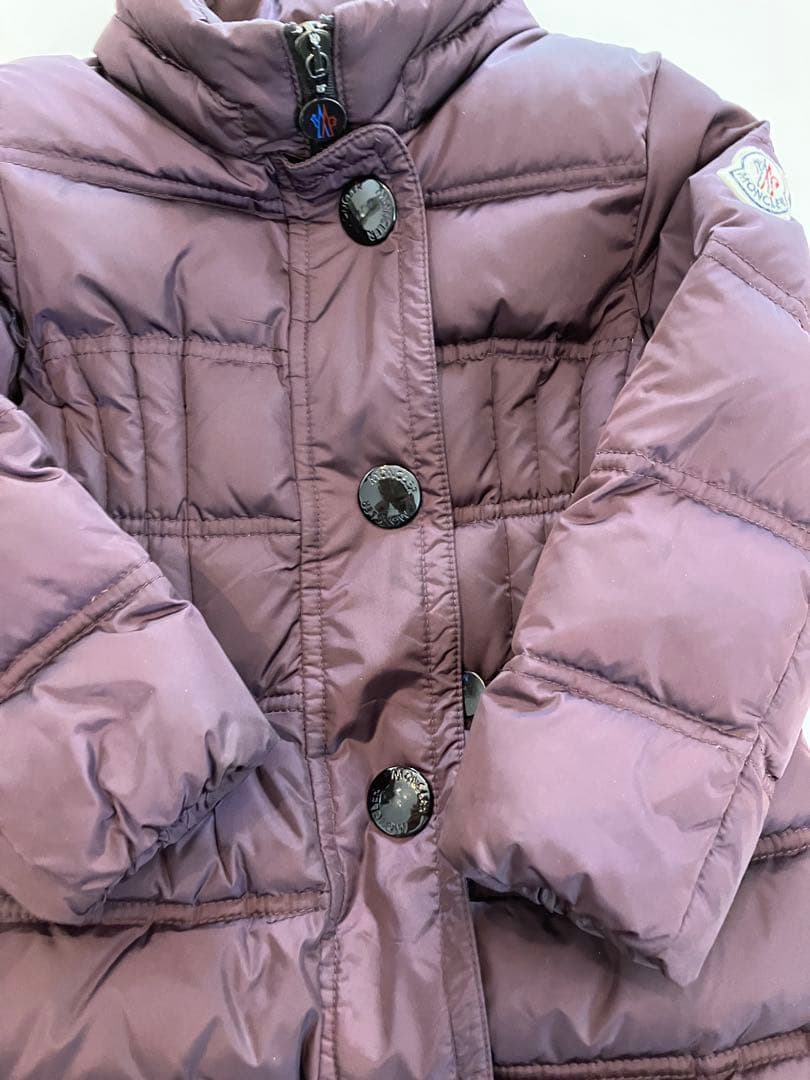 Moncler パープル ダウンコート 98cm〜