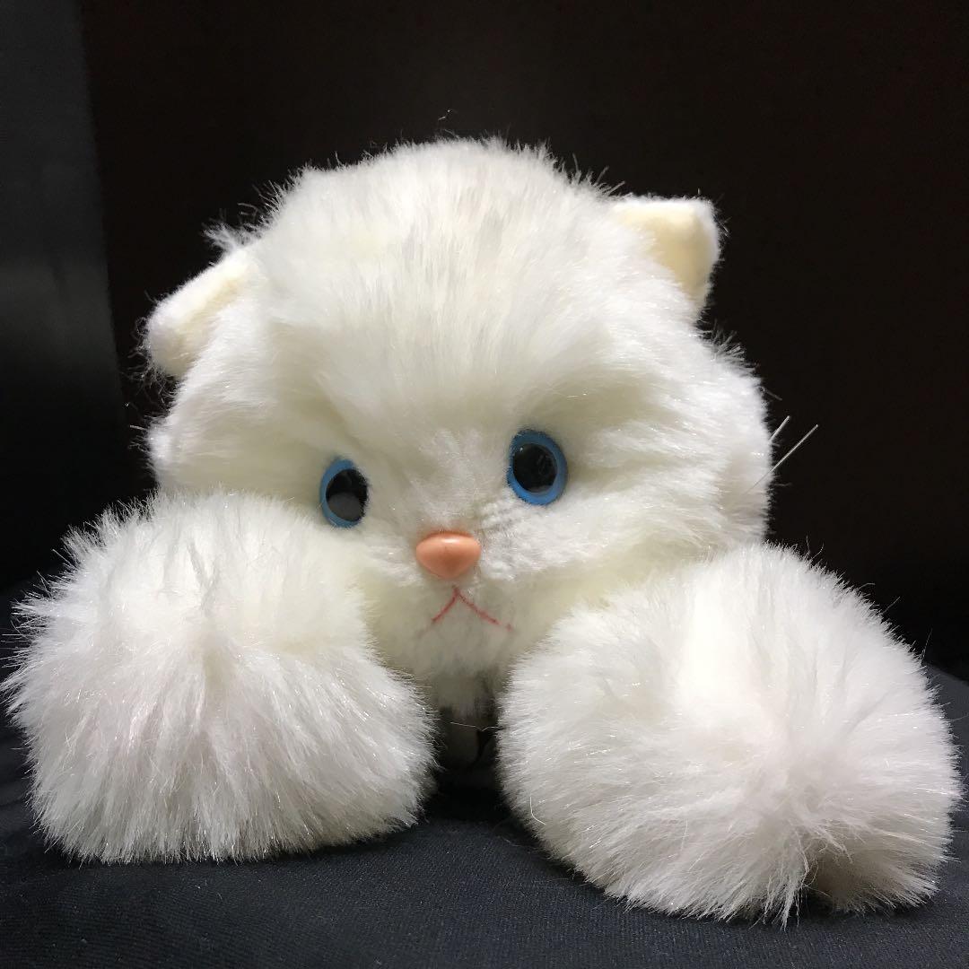 ぬいぐるみ　猫　ねこ　ペルシャ猫　創美社　タグ有り　激レア　希少❣️