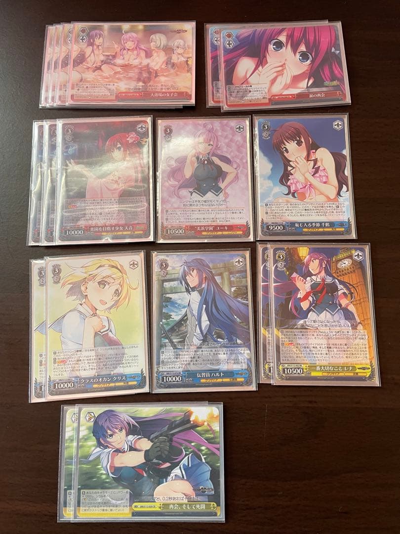 ヴァイスシュヴァルツ　グリザイア　デッキ　その他パーツ付き