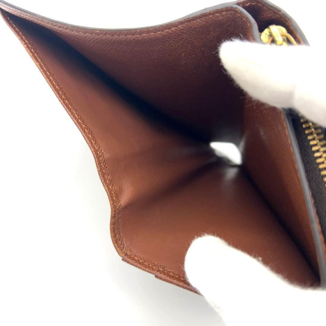 ルイヴィトン ポルトパピエジップ 二つ折り財布 モノグラム 男女兼用