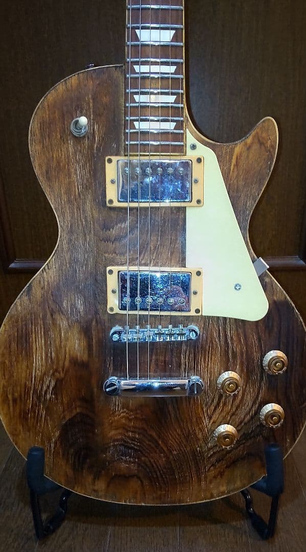 レスポール バーナー浮造WAXフィニッシュ