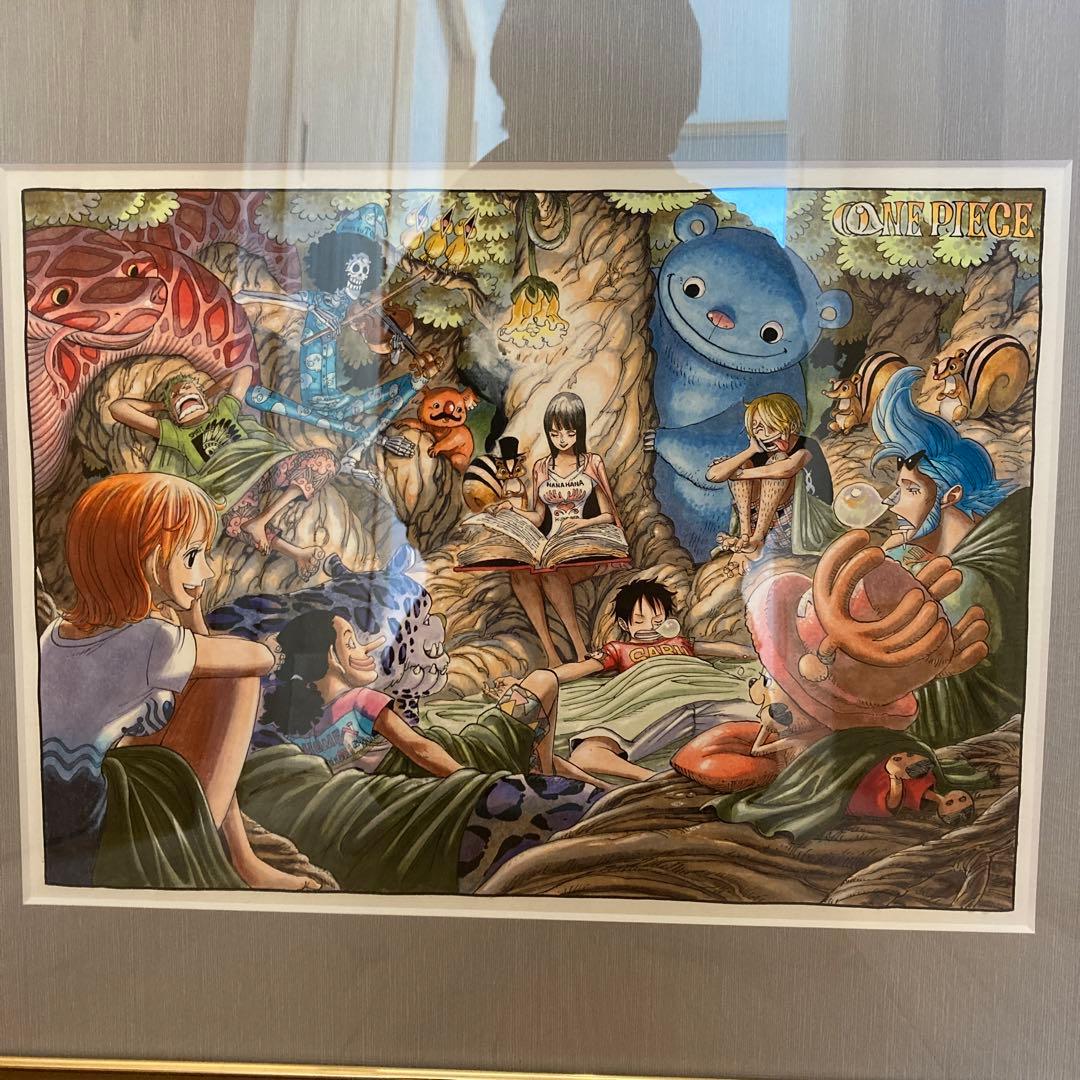 ONE PIECE 複製原画 フレーム付き