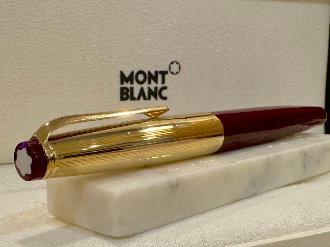 【極美品・激レア】モンブラン No74 1960年代 ビンテージ万年筆　ボルドー