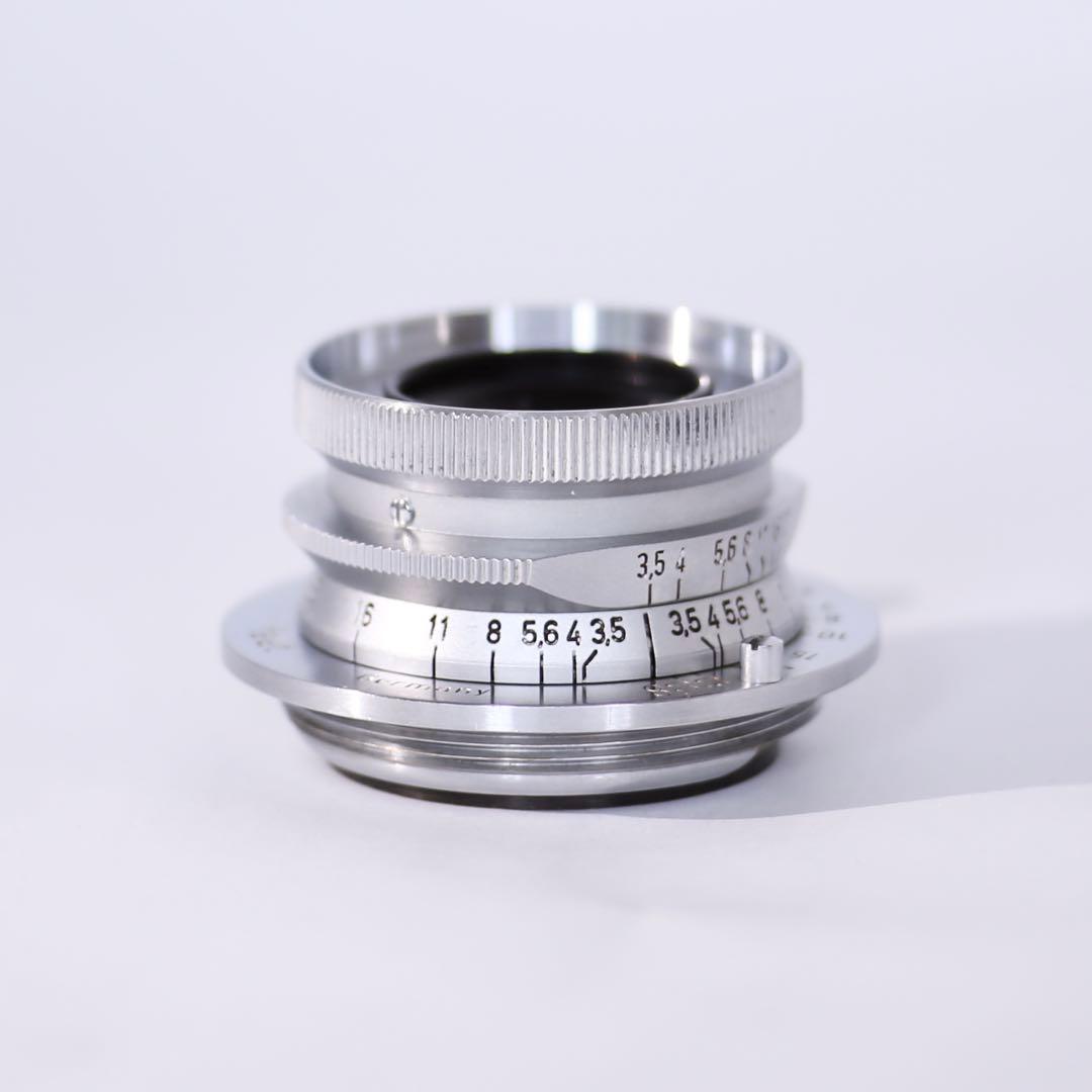 美品 Leica Summaron 3.5cm f/3.5 黒ベークライトケース