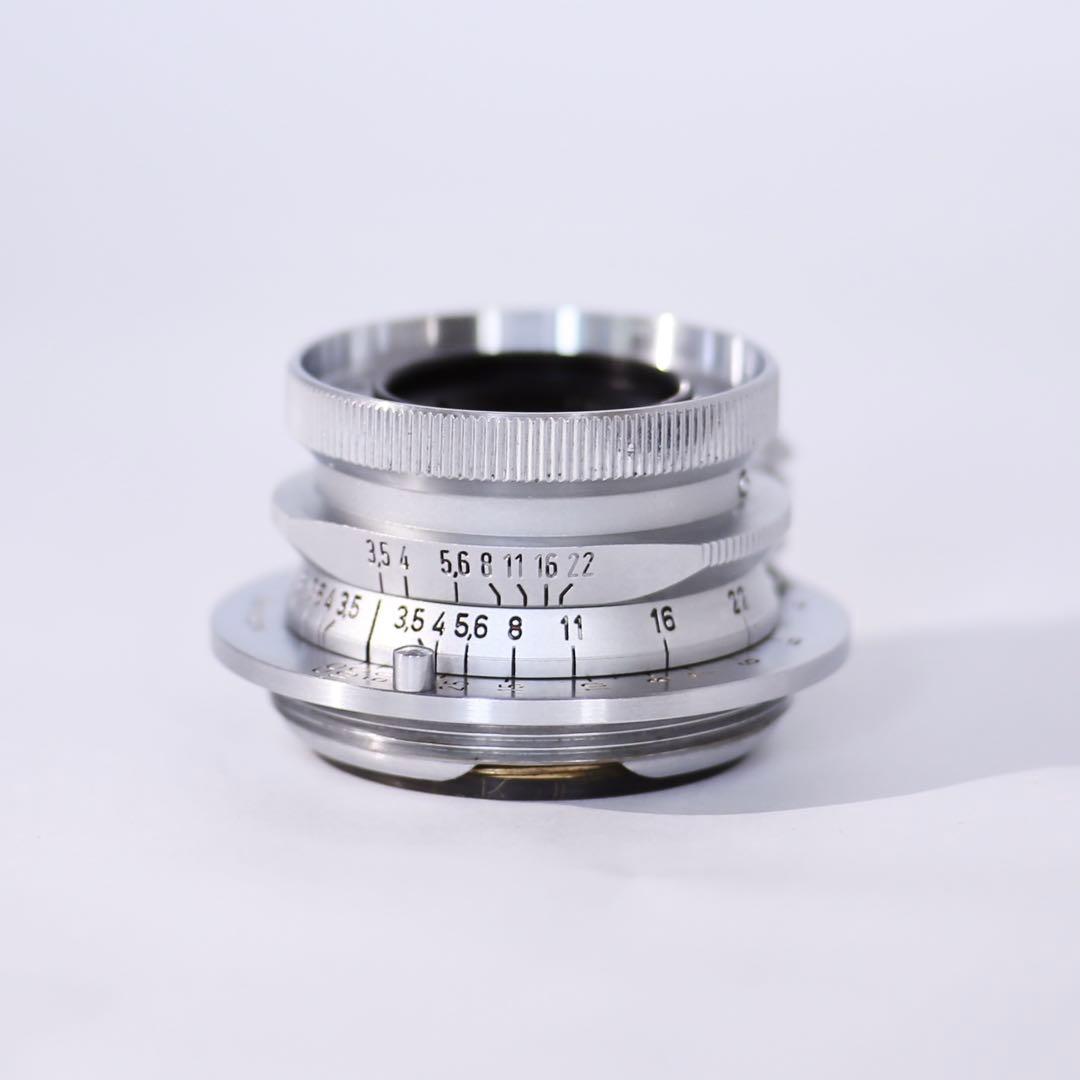美品 Leica Summaron 3.5cm f/3.5 黒ベークライトケース