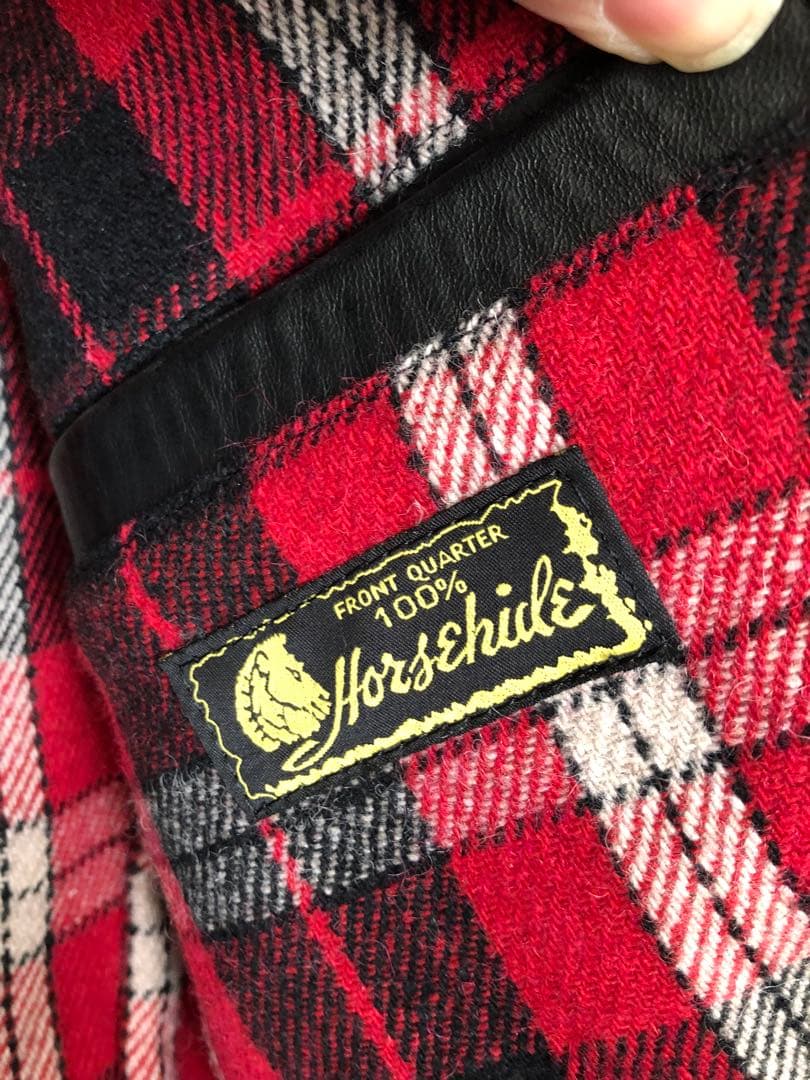 VonDntch motors 革ジャン（馬革）