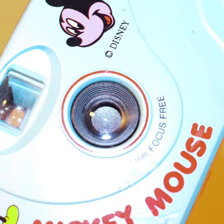 完動品　ミッキーマウス　フィルムカメラ