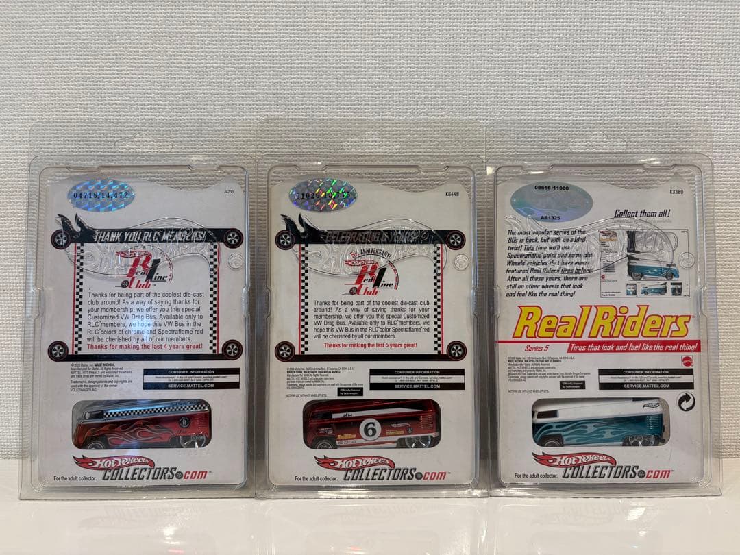 限定 HW VW DRAG BUS 3台セット VWBUS ワーゲン まとめ売り