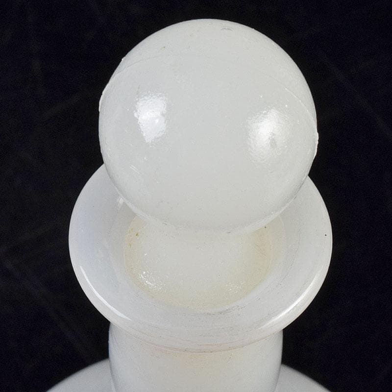 ガラス工芸　鶴亀図　雛徳利　一對　時代箱　縁起物　V　R8928