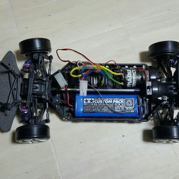 ヨコモドリラジシャーシとプロポセット