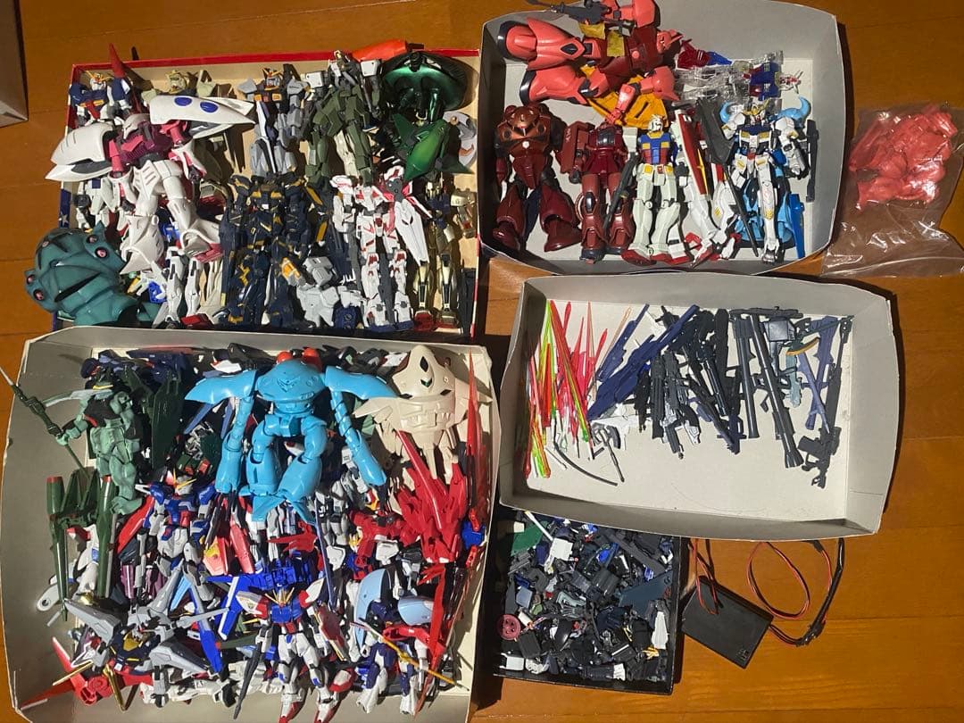 ガンプラジャンクセット　HG多め