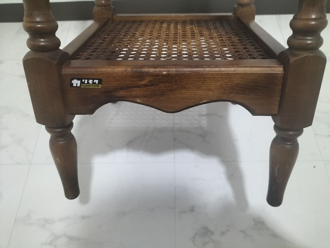 カリモク　花台　電話台　昭和レトロ