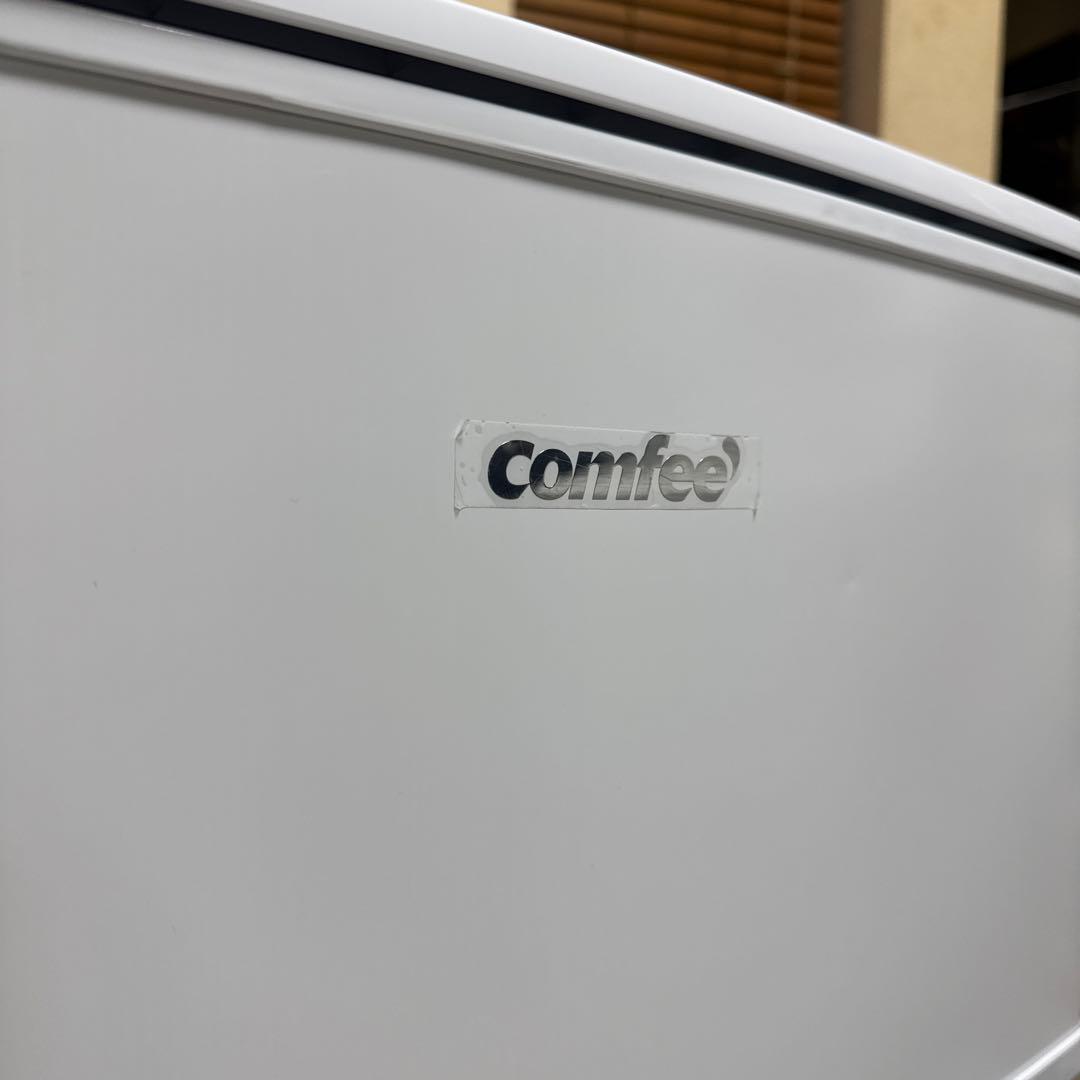 COMFEE 2022年製 2ドア冷蔵庫 90L 右開き ホワイト 耐熱天板