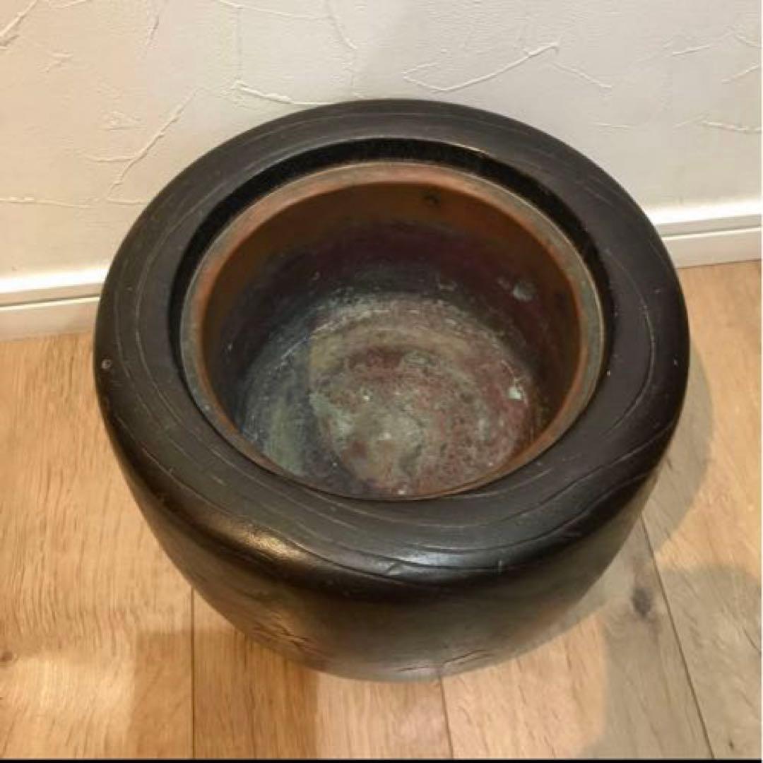 12月15日まで桐漆工芸上坂　火鉢♡アンティーク♡お洒落