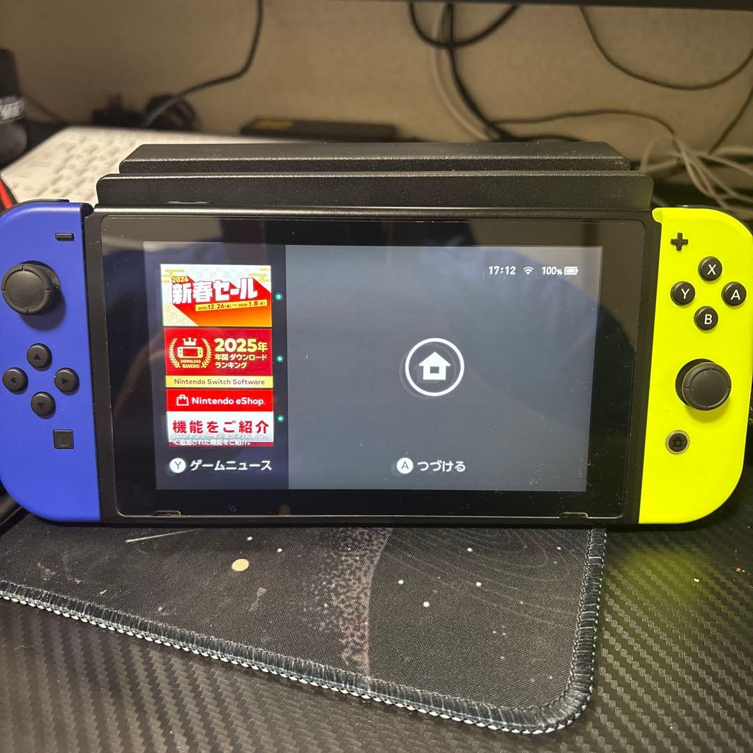 k*i様 『大特価！』Nintendo Switch 青/黄 本体 充実の付属品