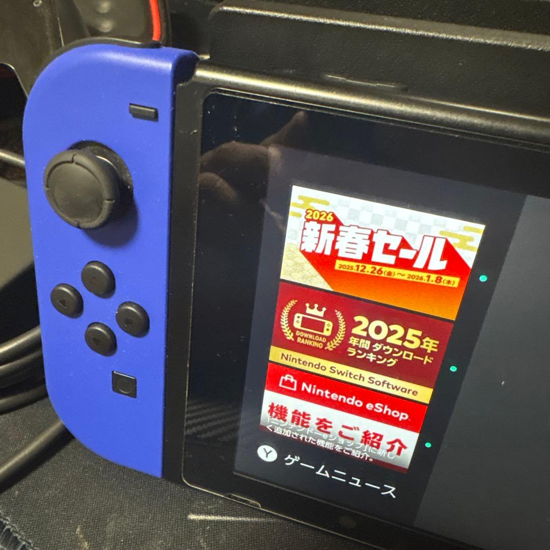 k*i様 『大特価！』Nintendo Switch 青/黄 本体 充実の付属品