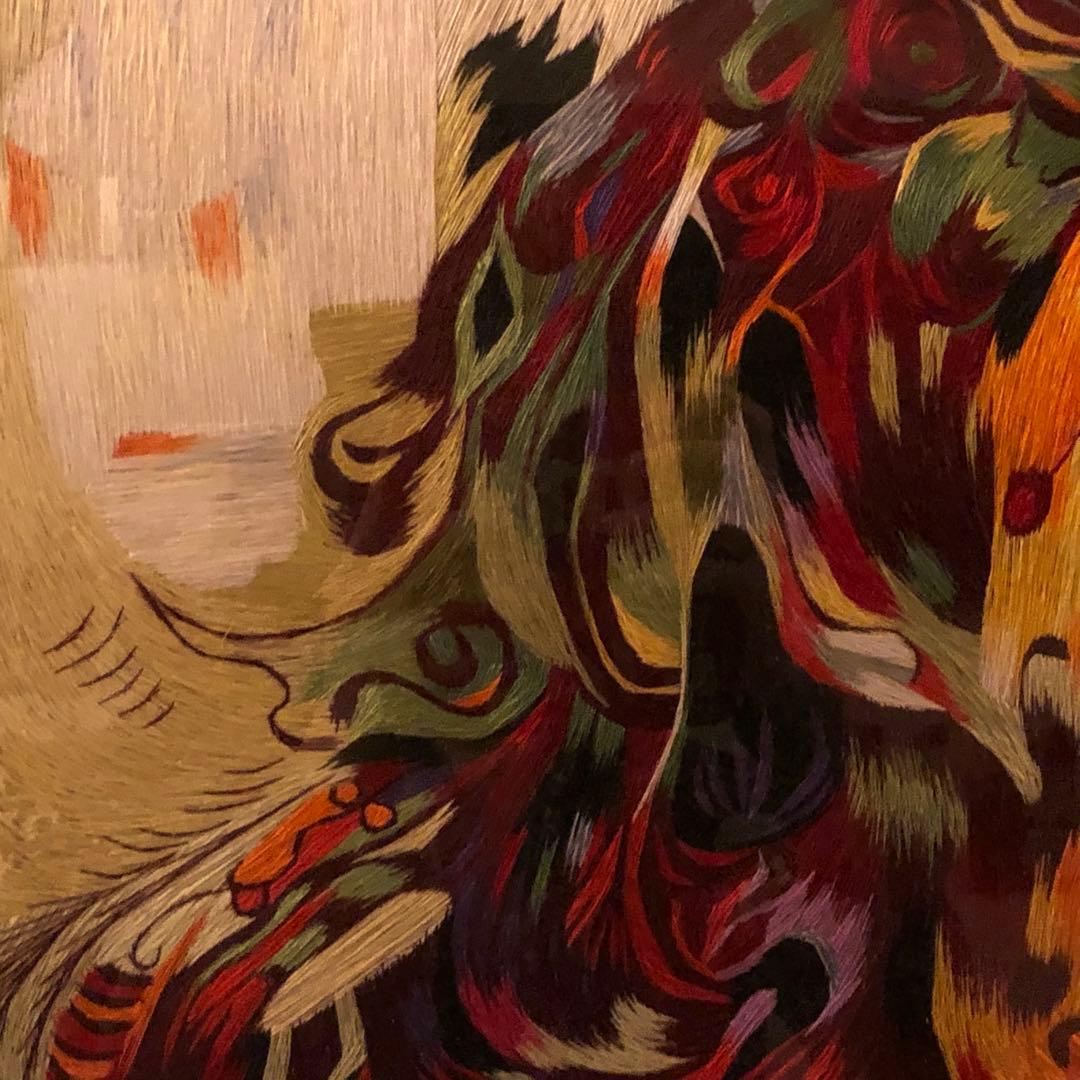 最高級 中国 蘇州 手工刺繍 美術品 ハンドメイド