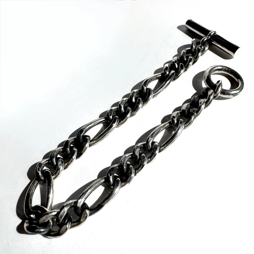アクセサリー Silver925 Hollow C.Figaro Chain Bracelet