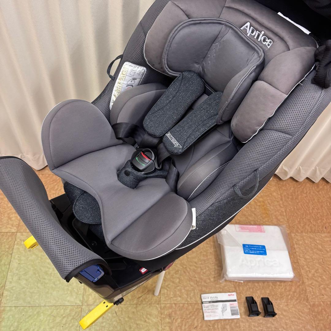 クリーニング済　☆綺麗☆　アップリカ　クルリラ　プレミアム　ISOFIX　完品