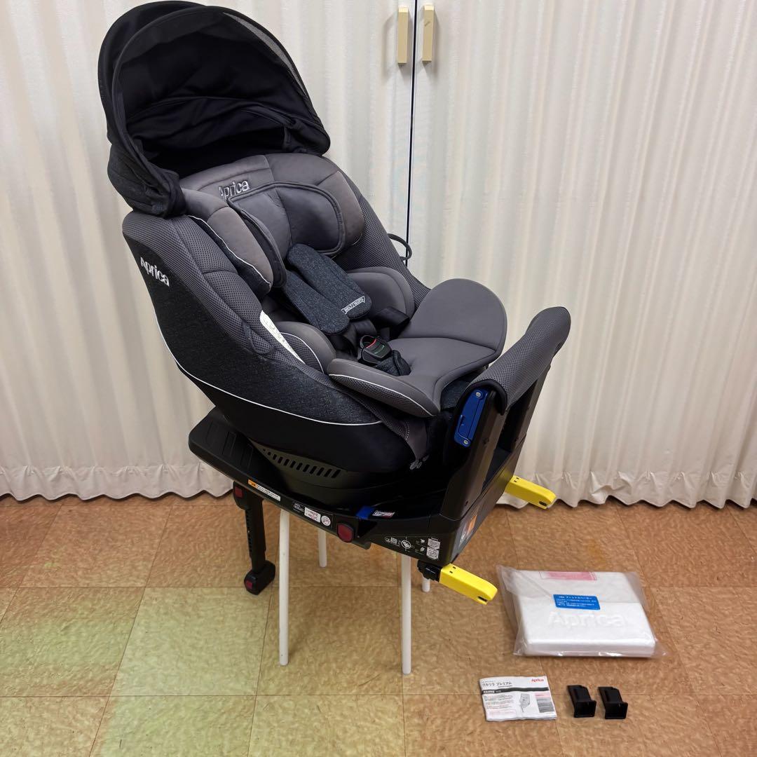 クリーニング済　☆綺麗☆　アップリカ　クルリラ　プレミアム　ISOFIX　完品