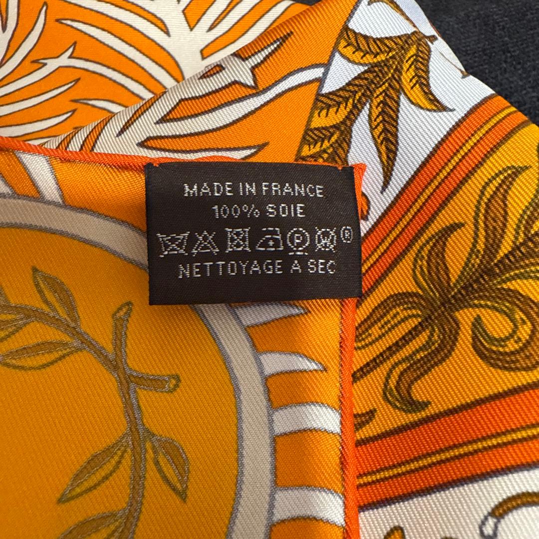 本日限りお値下げ！【超美品】HERMES カレジェアン 90大判　ストール