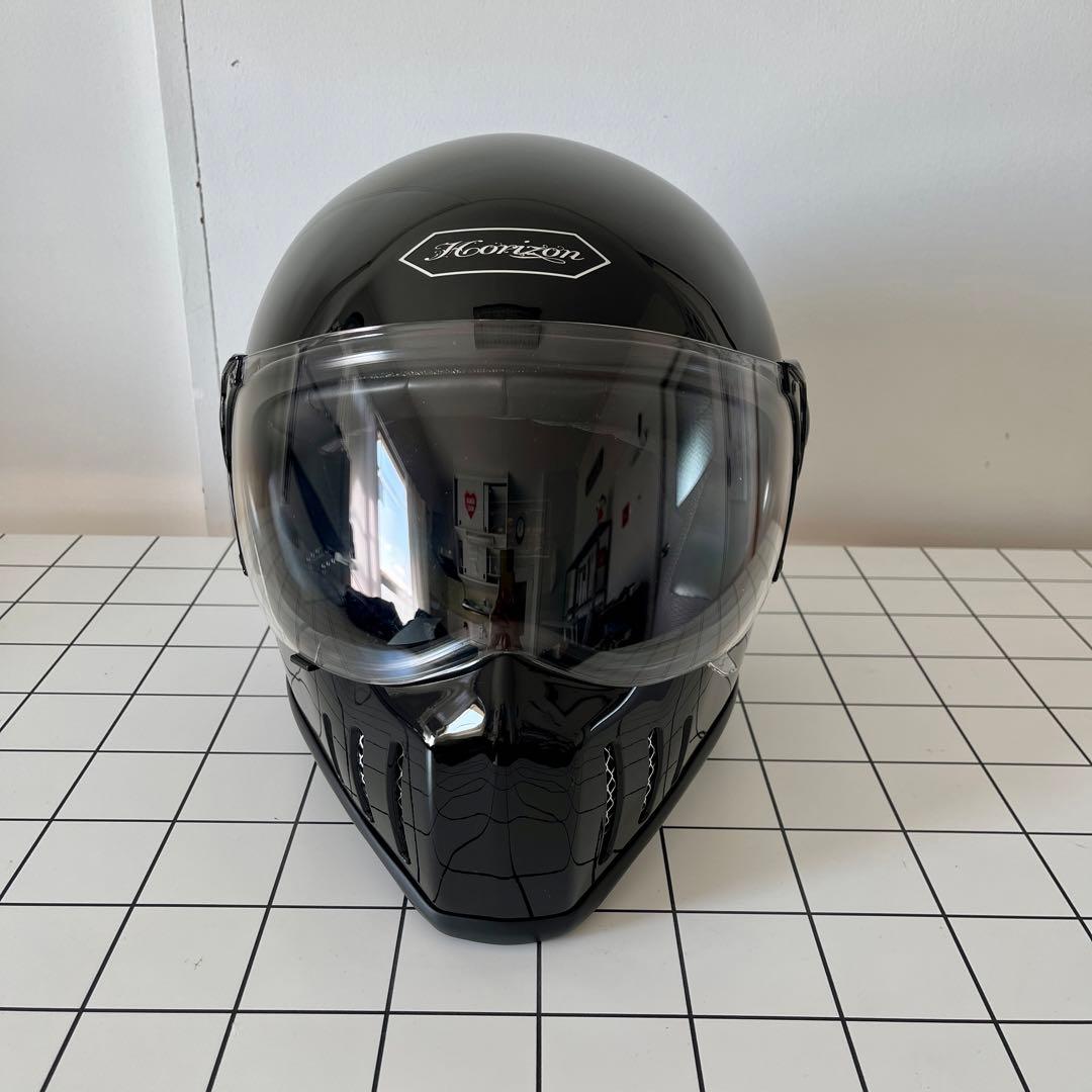 (美品)HORIZON HELMETS JADE（ジェイド）ブラックLサイズ