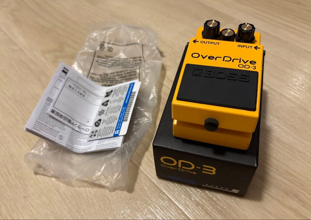 BOSS OD-3 オーバードライブ（新品）