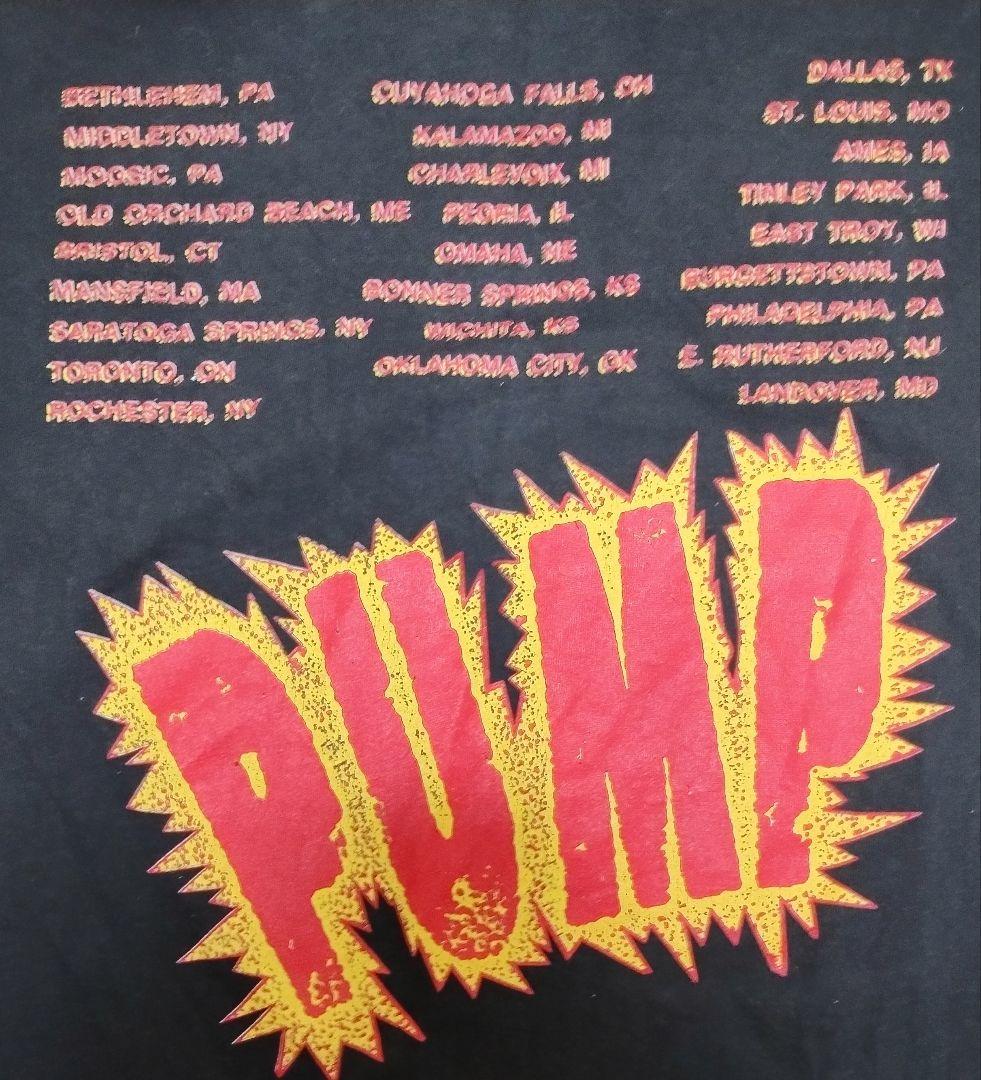 キムタク着用 エアロスミス パンプツアー'90 パスヘッド Tシャツ L