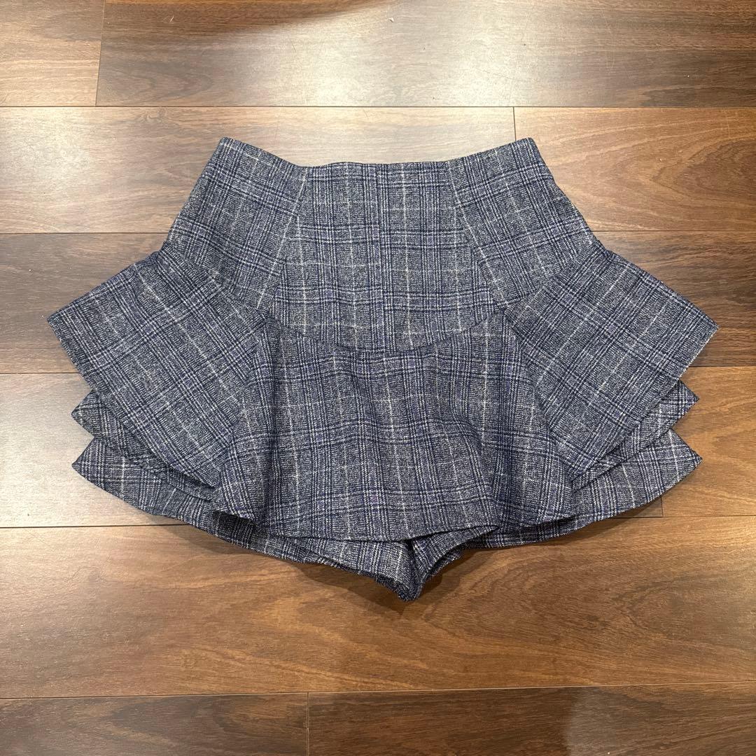 スナイデルレイヤードフリルミニスカショーパン