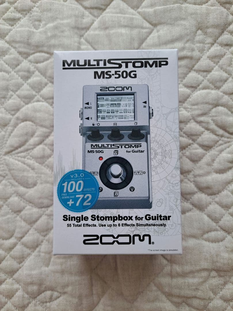 ZOOM MS-50G マルチストンプ