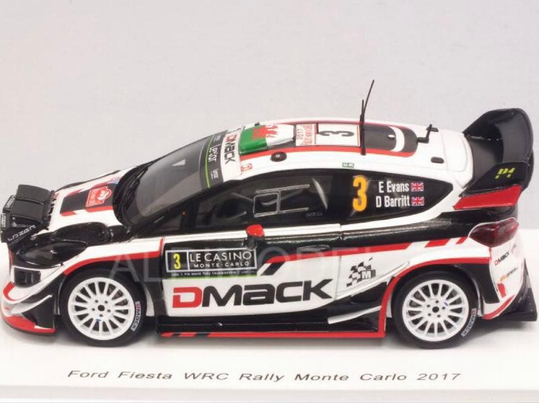 1/43 Ford Fiesta WRC 2017 E.エバンス