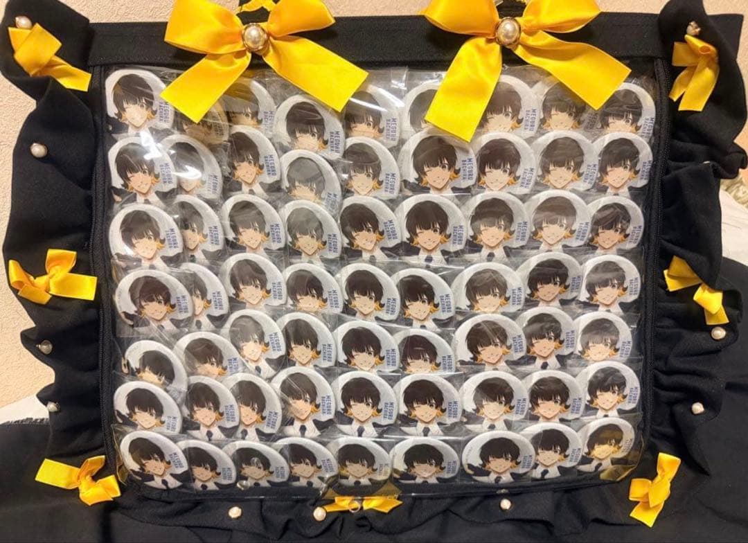 A3 完成品 痛バ ブルーロック 蜂楽廻 ベースヤード 缶バッジ63個