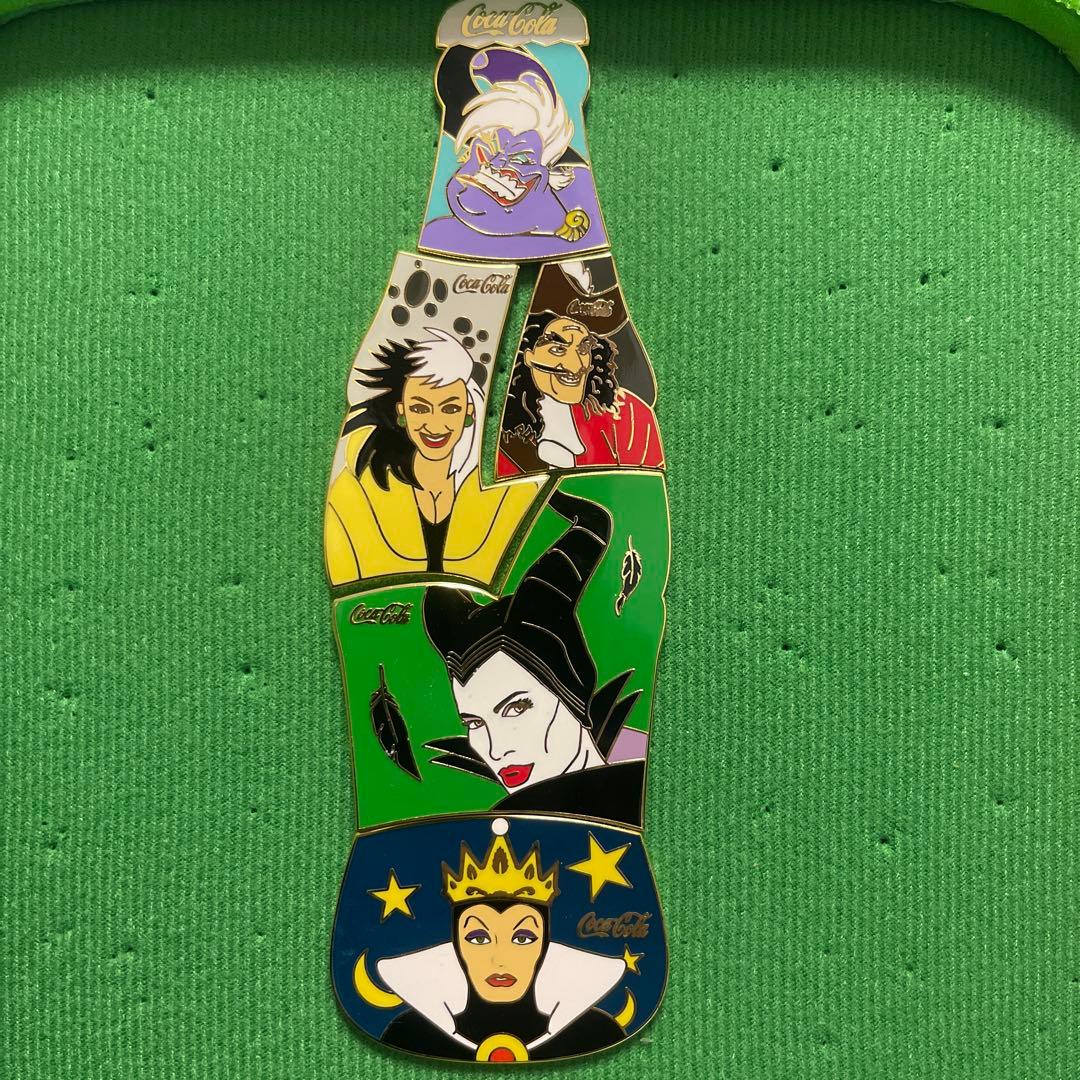 Coca-Cola ディズニーヴィランズ ピンバッジ LE100