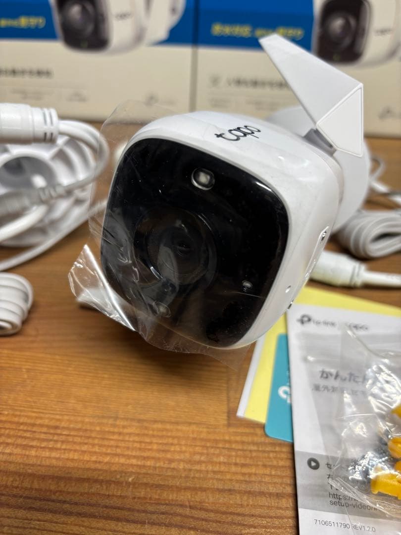 tapo 2K C310 Wi-Fi防犯カメラ 2台セット