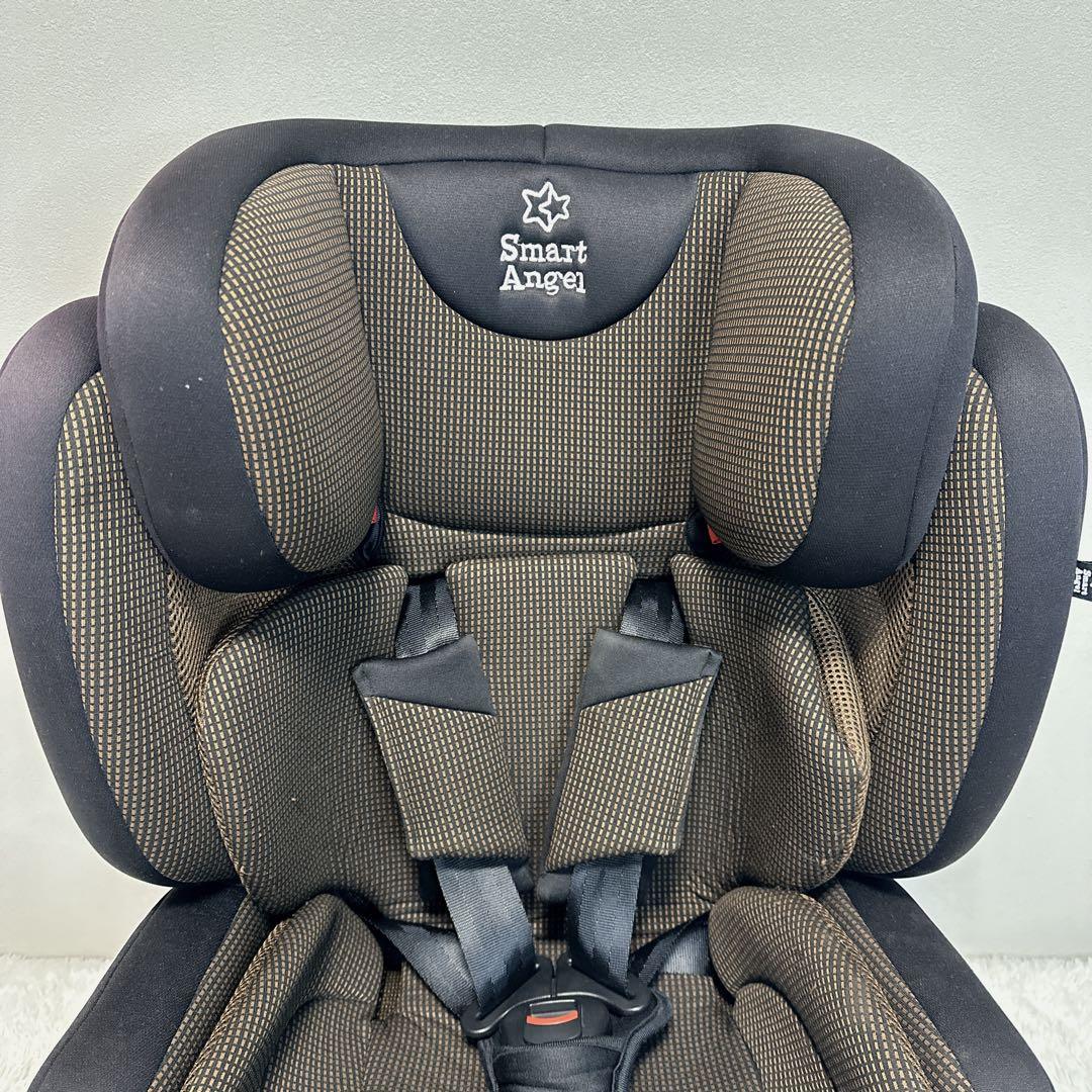 美品　スマートエンジェル　ハーネスジュニア　FIX　isofix