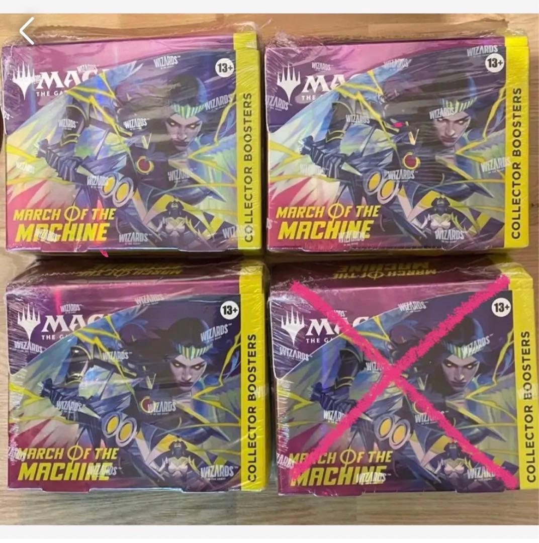 SALE❗️英語　機械兵団 コレクターブースター 3box 未開封