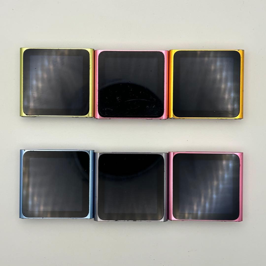 通電確認済み Apple iPod nano アップル 第6世代 6th