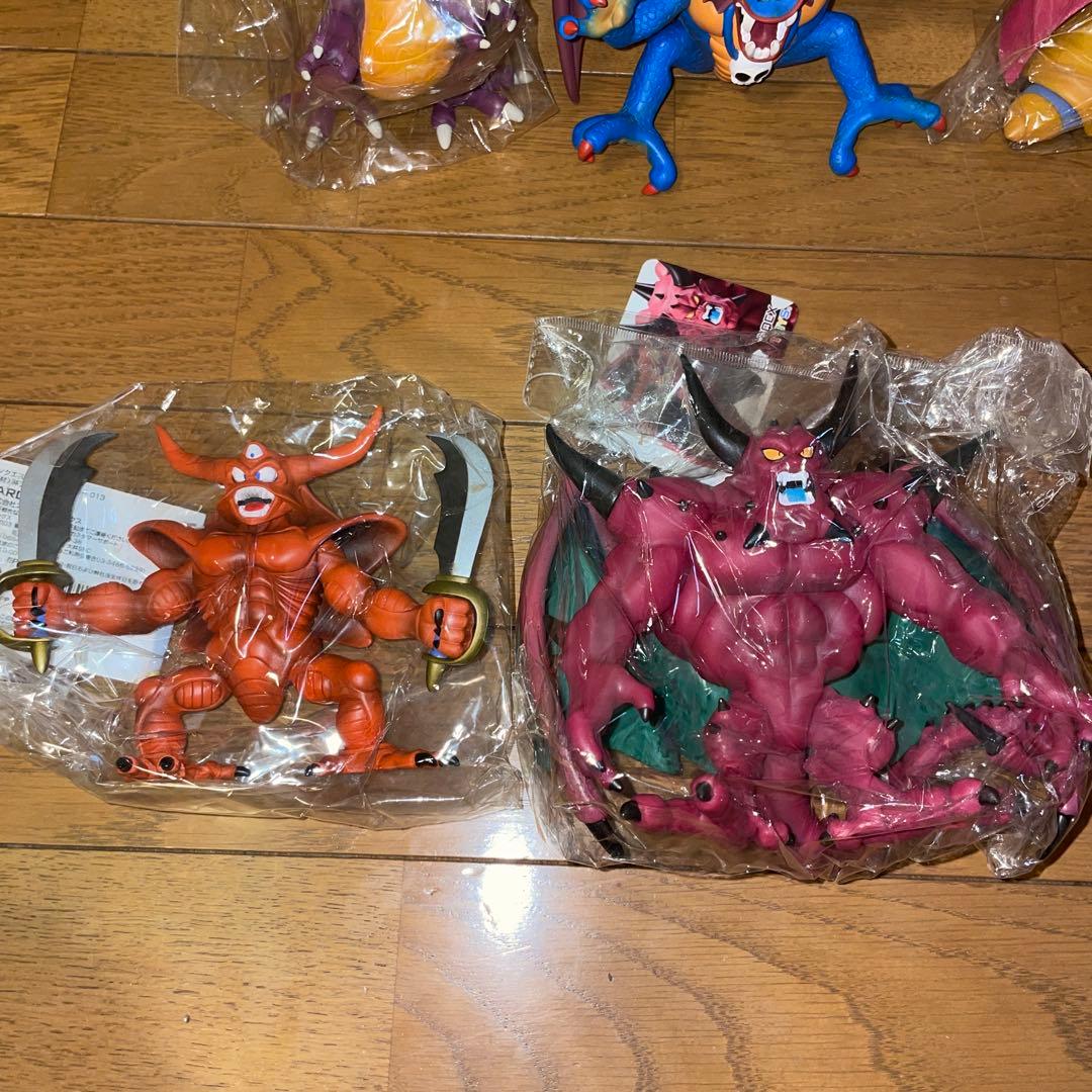 ドラゴンクエスト　ソフビモンスター　フィギュア　魔王　セット　りゅうおう