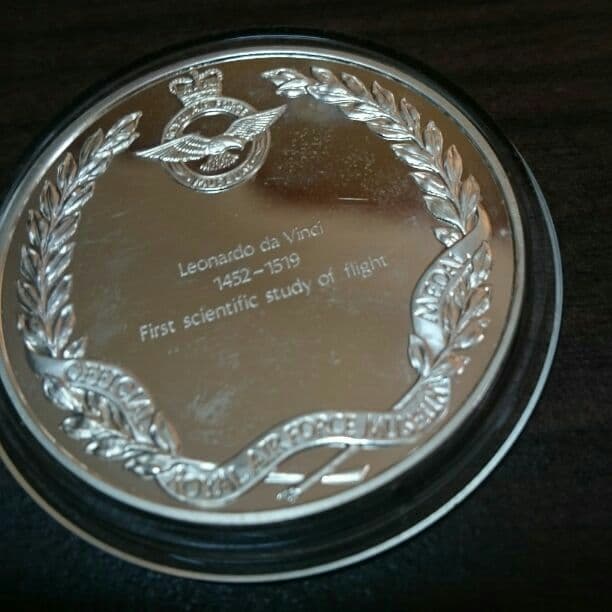 レオナルド・ダ・ヴィンチ　エアフォースワンミュージアムメダル