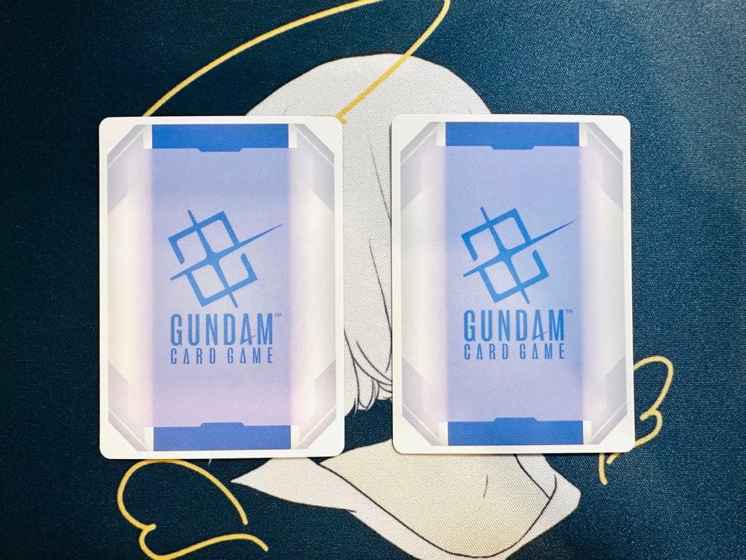 ガンダムカードゲーム ガンダムエアリアル改修型 パラレル LR++ 2枚セット